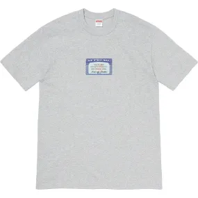 Supreme Social Tee (Grey)