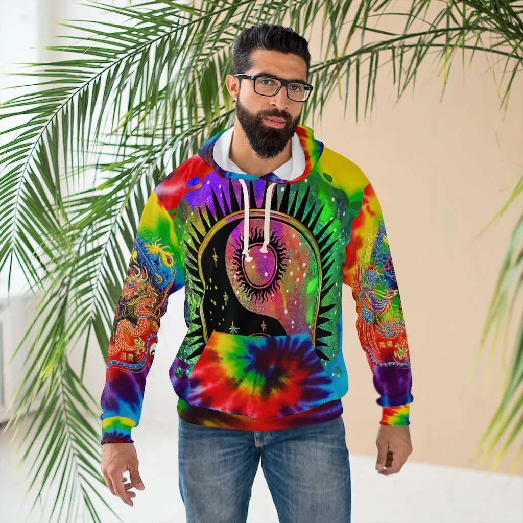 The Serpent's Rainbow (YinYang) Unisex Pullover Hoodie