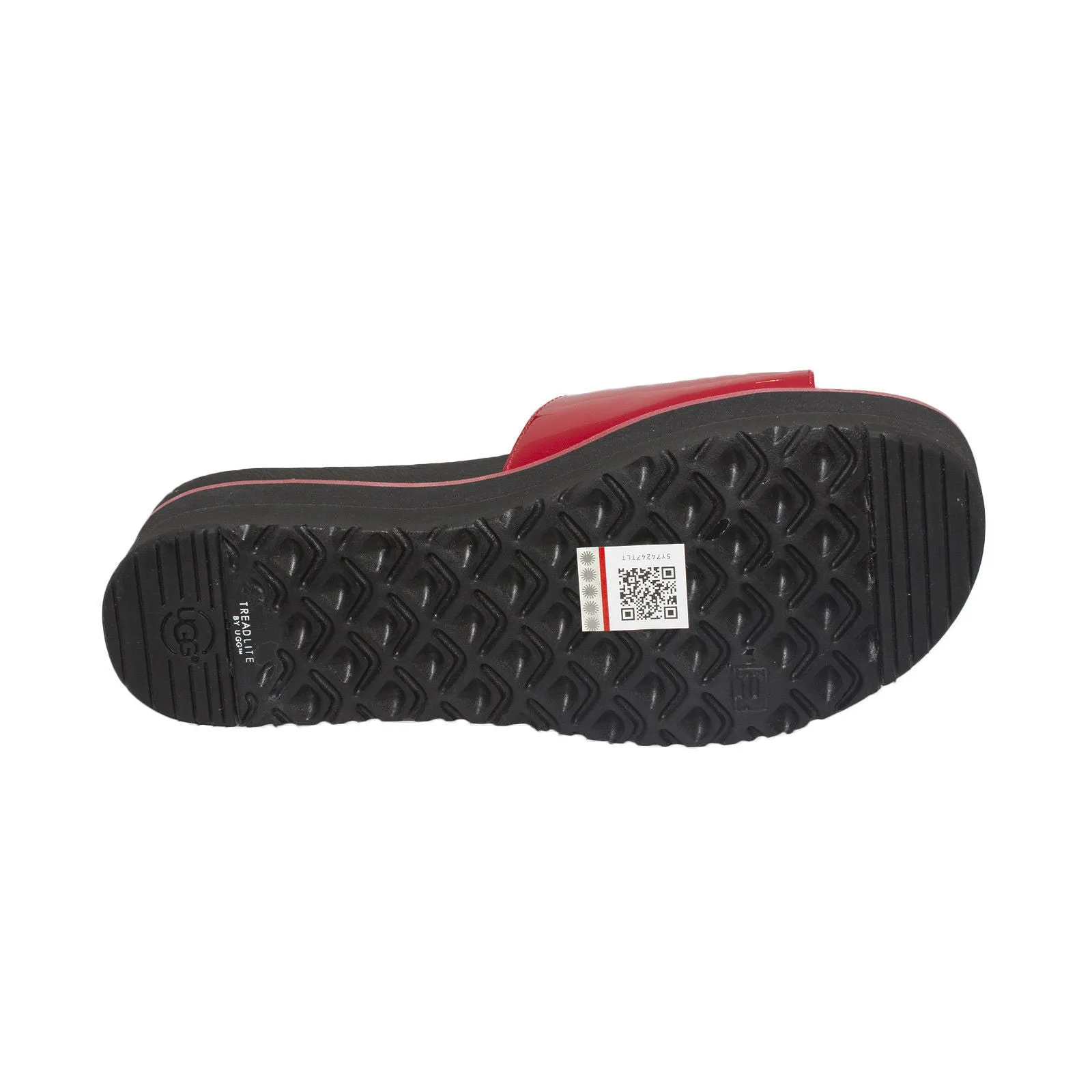 UGG Leanna Red Flip Flops