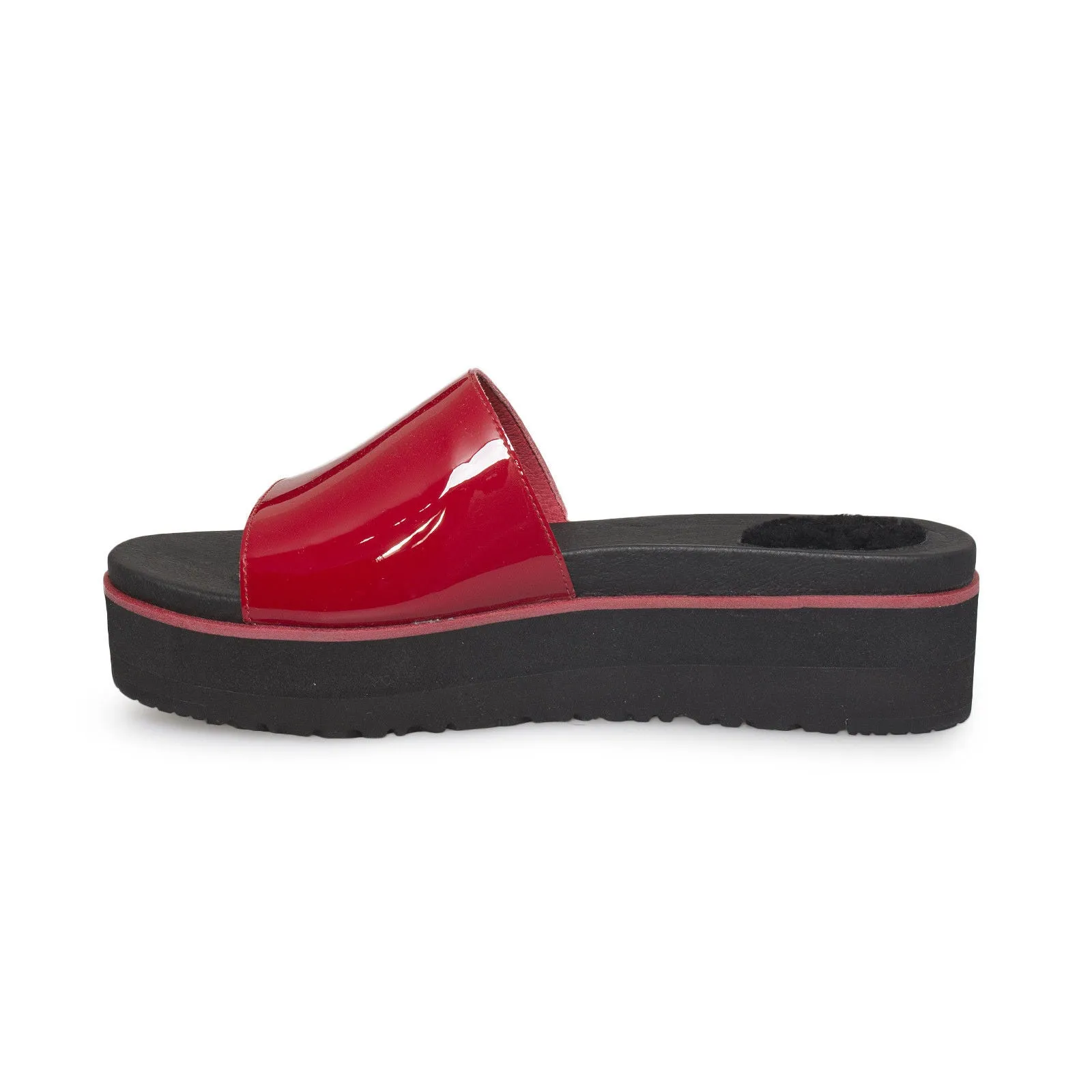 UGG Leanna Red Flip Flops