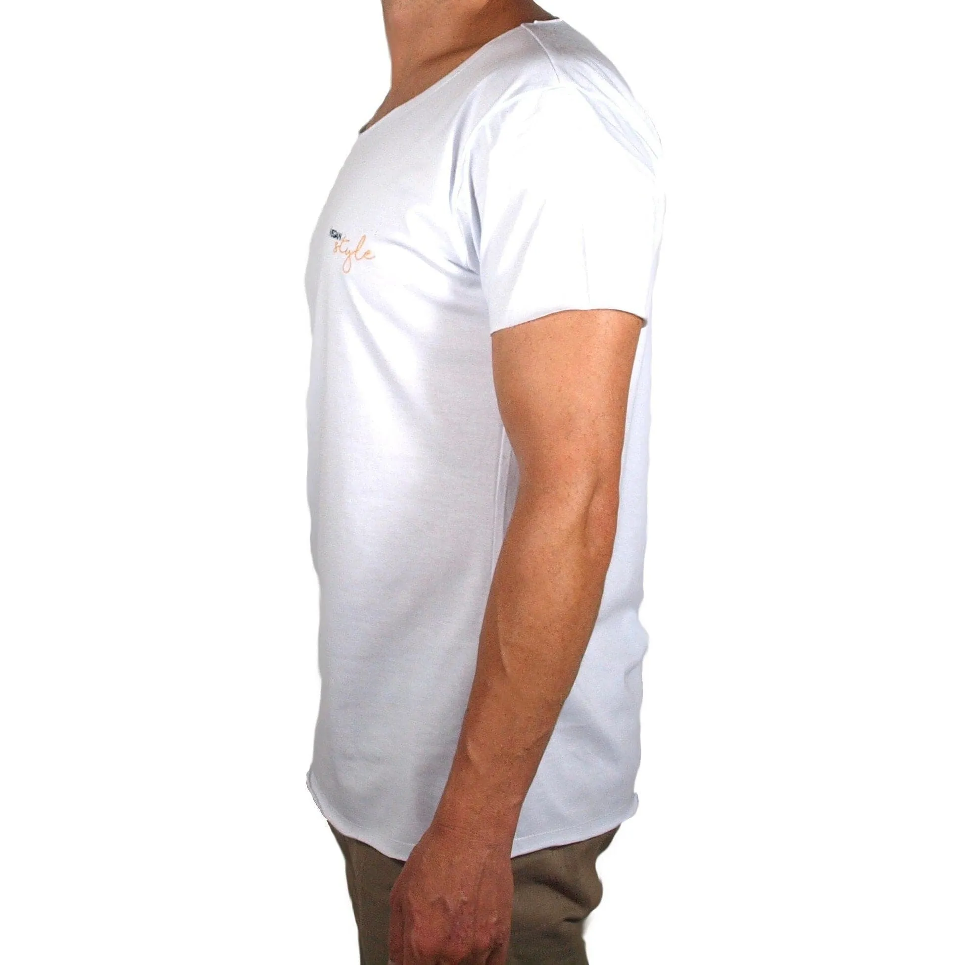 Vegan Style Men's t-shirt in white