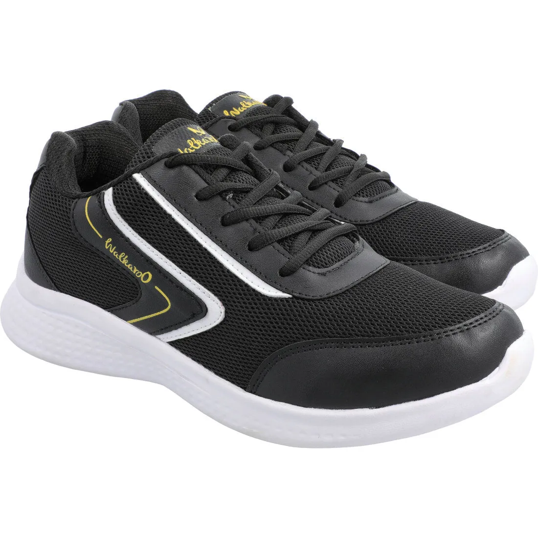 Walkaroo Men Lace-up Training Shoes - WS3040 Black