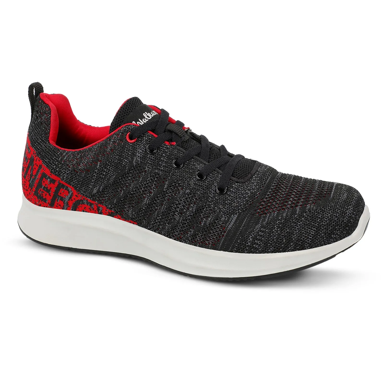 Walkaroo Men Lace-up Training Shoes - WS9511 Black Red