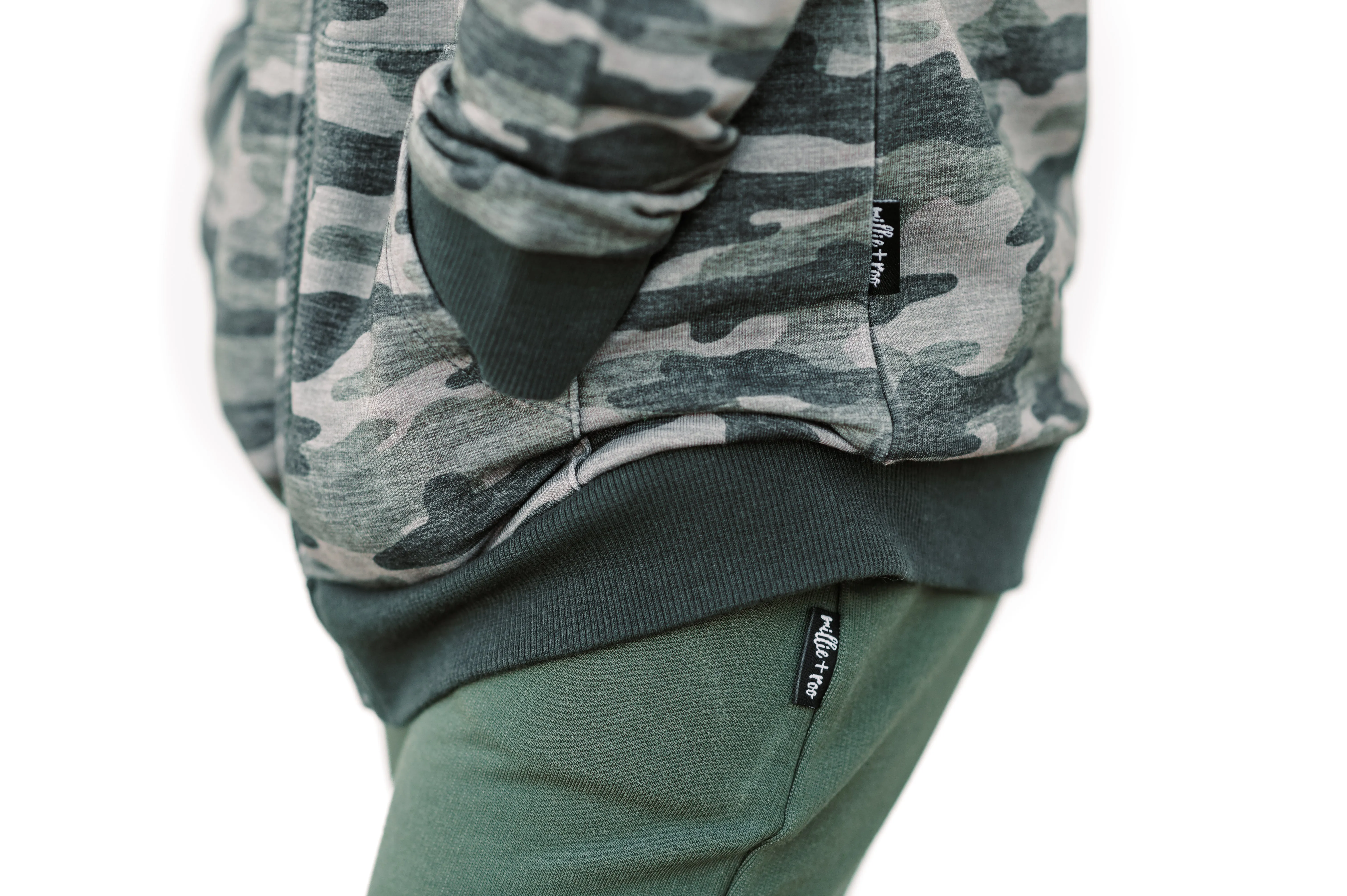 ZIP HOODIE- Chris Camo Bamboo French Terry